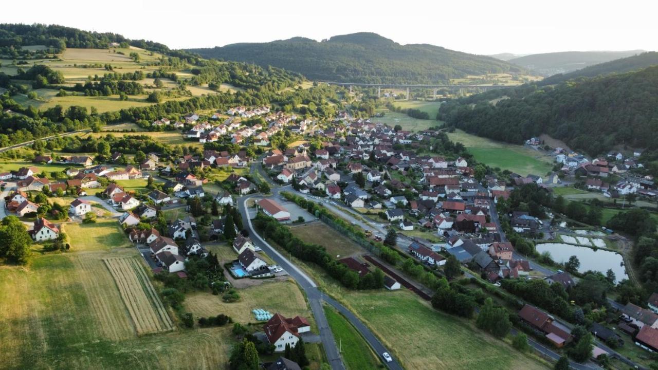 Belzesaltescheune 4 Sterne Ferienwohnung Riedenberg  Exterior foto