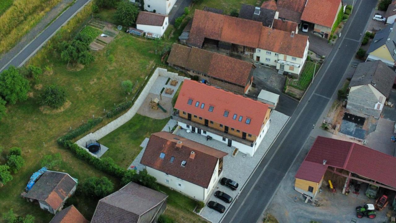 Belzesaltescheune 4 Sterne Ferienwohnung Riedenberg  Exterior foto