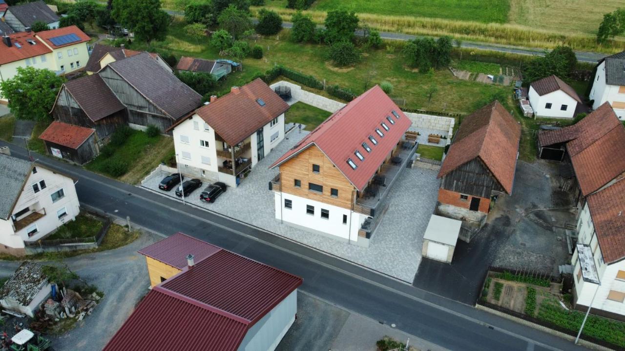 Belzesaltescheune 4 Sterne Ferienwohnung Riedenberg  Exterior foto